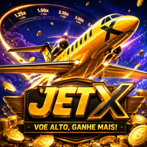 Foguete decolando com multiplicador no crash game JetX