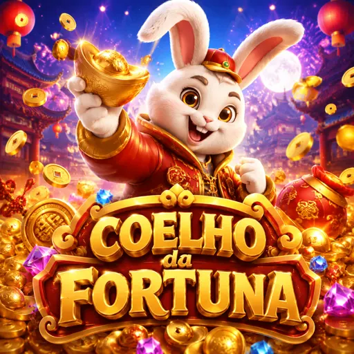 Capa do slot Fortune Rabbit com o coelho da fortuna